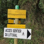 accès sentier littoral