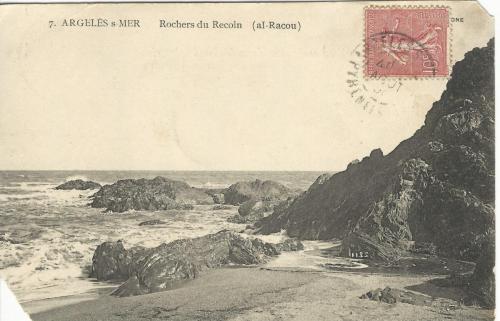 Rochers du Recoin - al Racou - 1905